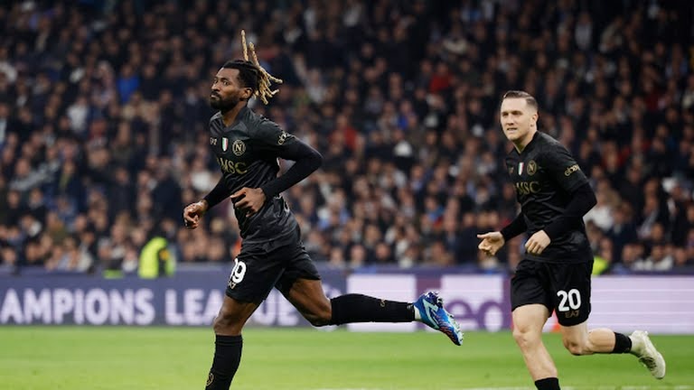 گل دوم ناپولی به رئال مادرید (آنگیسا)