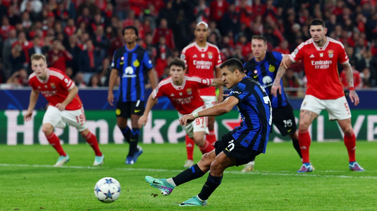 خلاصه بازی بنفیکا 3-3 اینتر