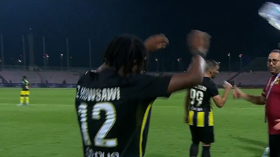 گل چهارم الاتحاد به الخلیج (زکریا الهوساوی)