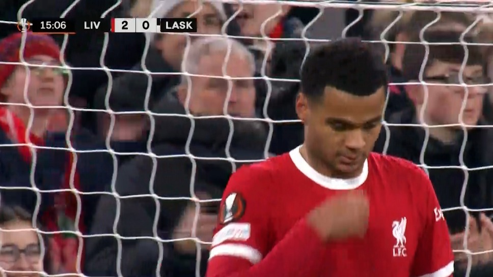 گل دوم لیورپول به لاسک (کودی گاکپو)