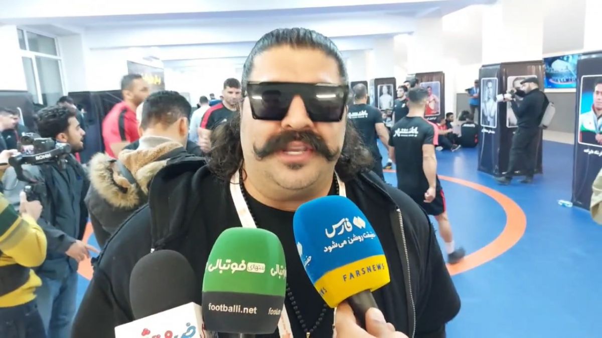 اختصاصی/ صحبتهای بهنام بانی و ابراز علاقه مجددش به استقلال قبل از شروع فینال لیگ کشتی