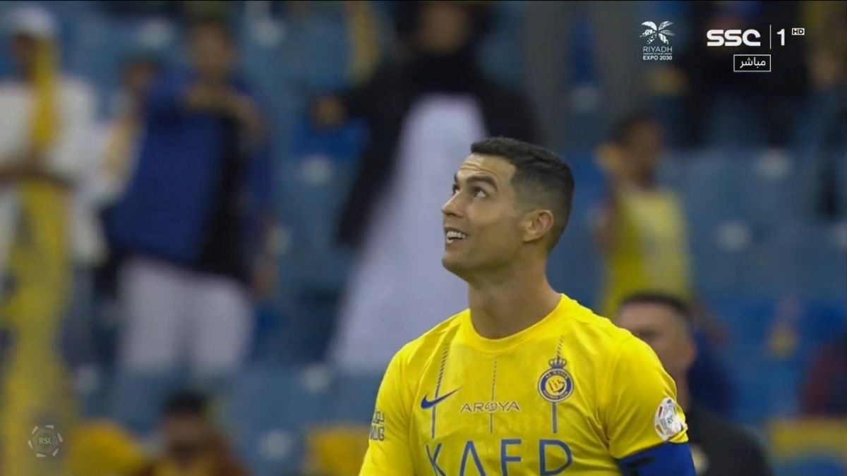دومین گل مردود النصر به الهلال با پاس رونالدو