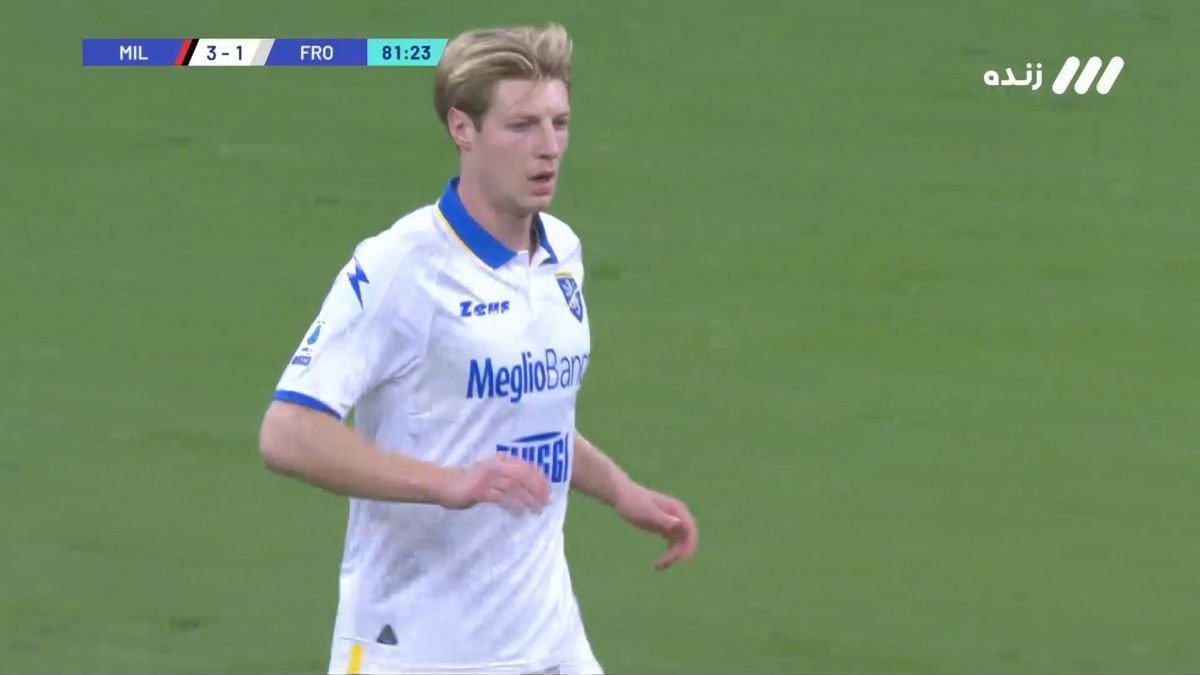 گل اول فروزینونه به میلان (مارکو برشانینی)