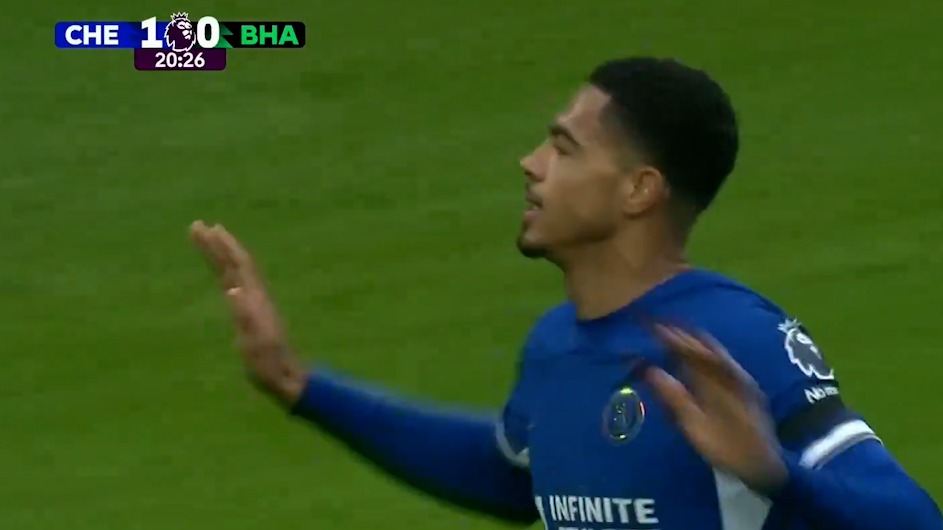 گل دوم چلسی به برایتون (اکولویل)