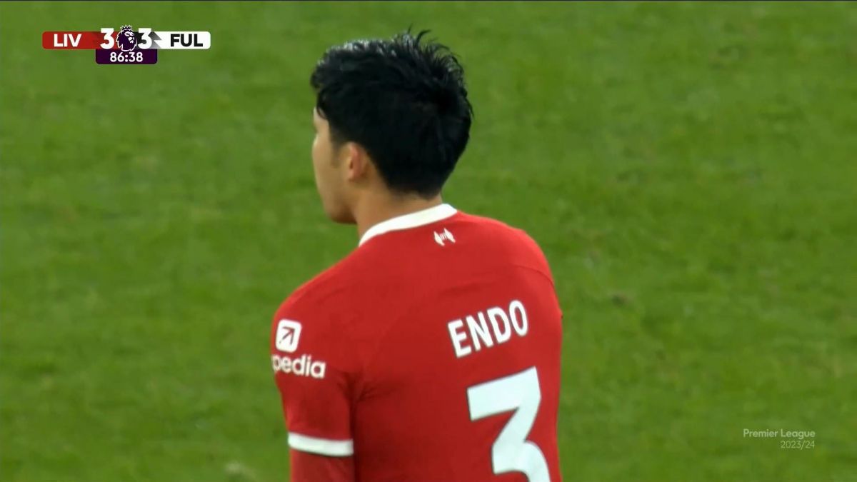 گل سوم لیورپول به فولام (ضربه زیبای واتارو اندو)