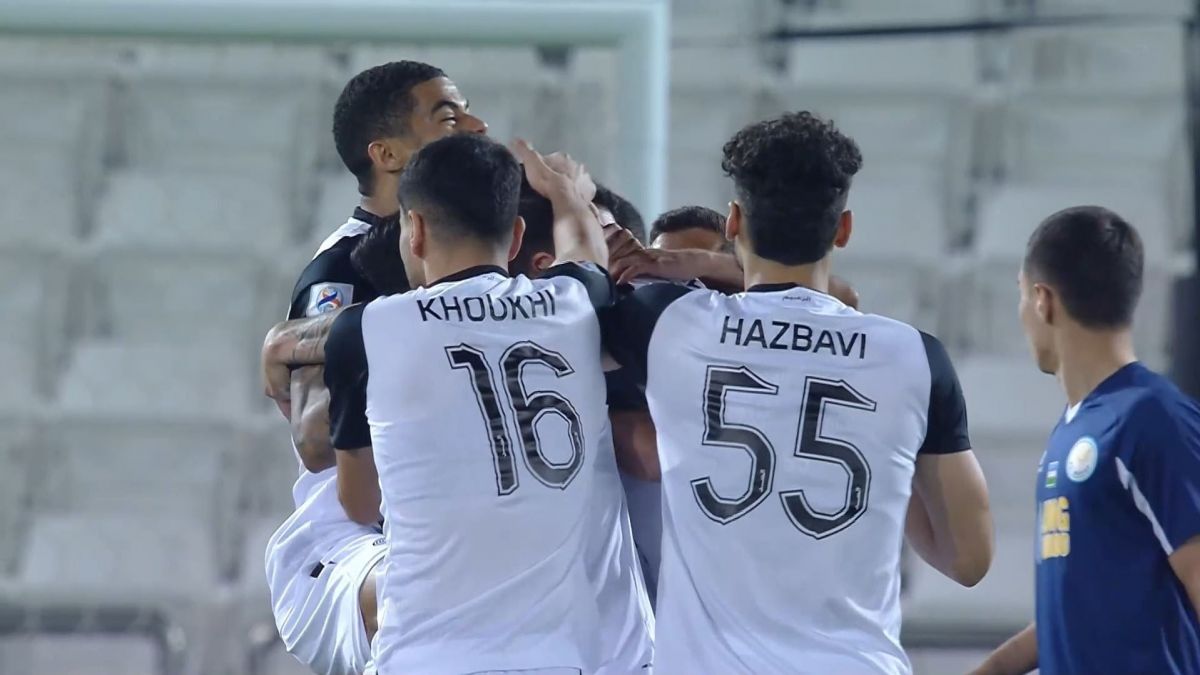 گل اول السد به نسف قارشی (اوریبه با پاس حزباوی)