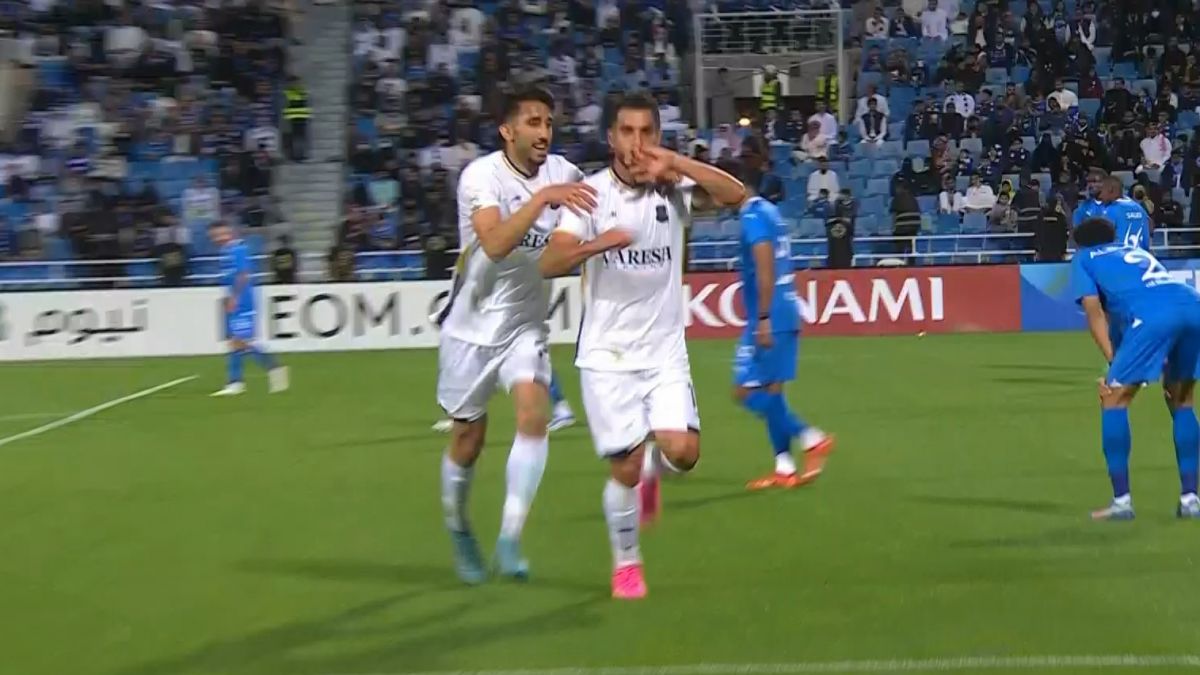 گل اول نساجی مازندران به الهلال (سوپرکل قائدرحمتی)