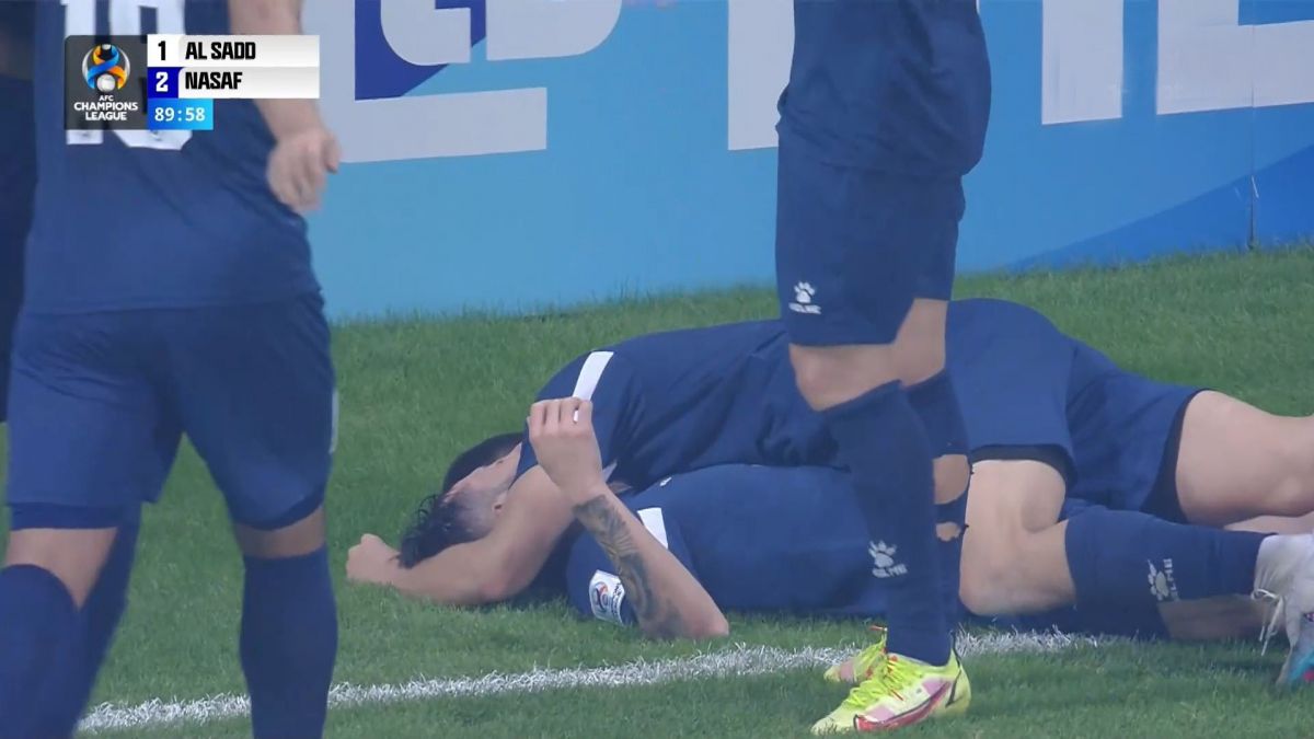 گل دوم نسف قارشی به السد (دبل جیگاوری)