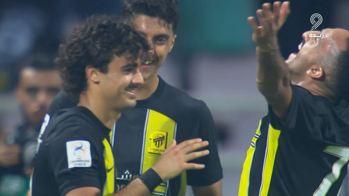 گل دوم الاتحاد به سپاهان (ژوتا)