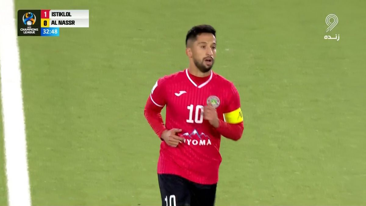 گل اول استقلال تاجیکستان به النصر (ژالیلو)