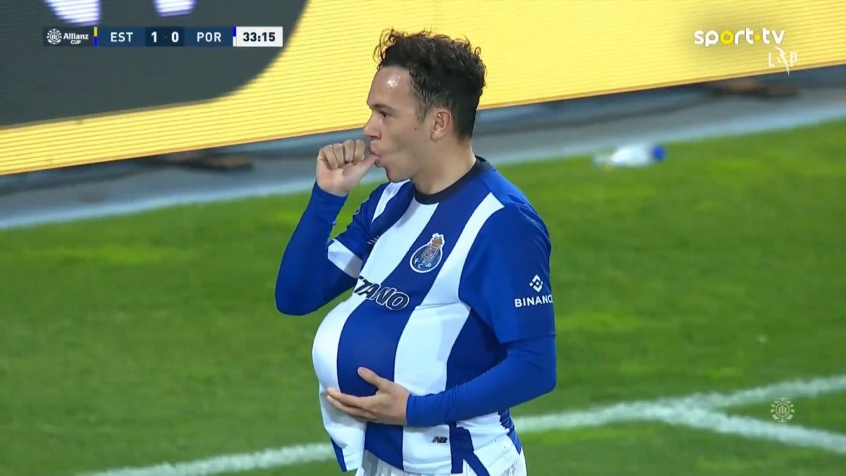 گل اول پورتو به استوریل پرایا (په په با پاس زیبای طارمی)