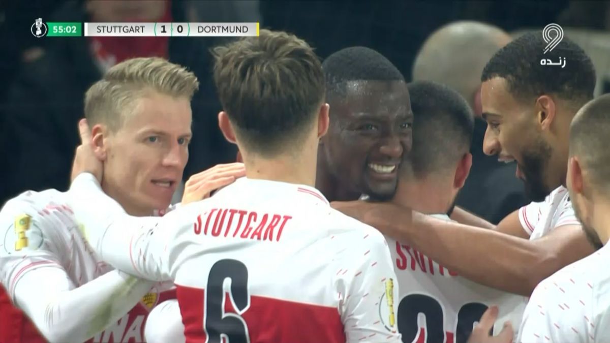گل اول اشتوتگارت به دورتموند (گیراسی)