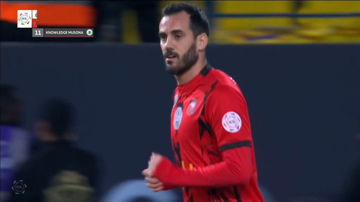 گل اول الریاض به النصر (آندره گری)