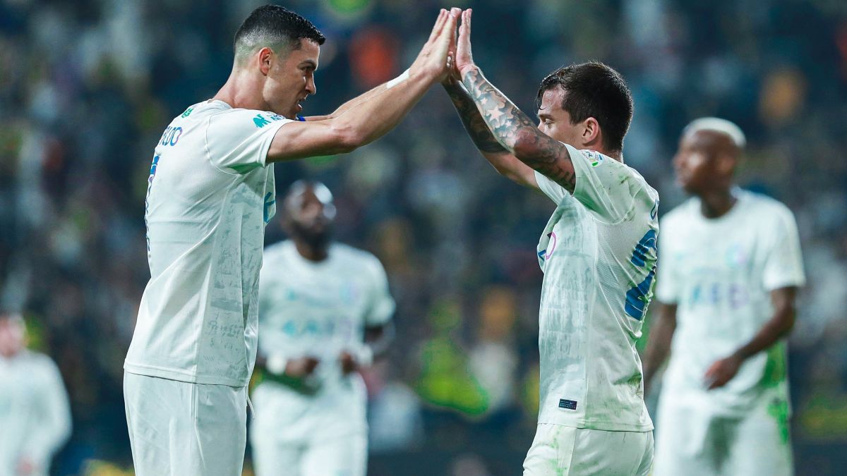 خلاصه بازی النصر 4-1 الریاض