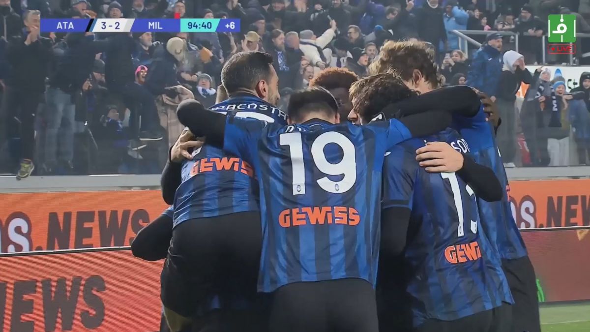 گل سوم آتالانتا به میلان (گل فانتزی و زیبای موریل)