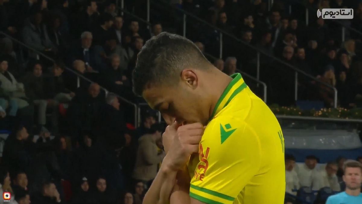 گل اول نانت به پاری سن ژرمن (مصطفی محمد)