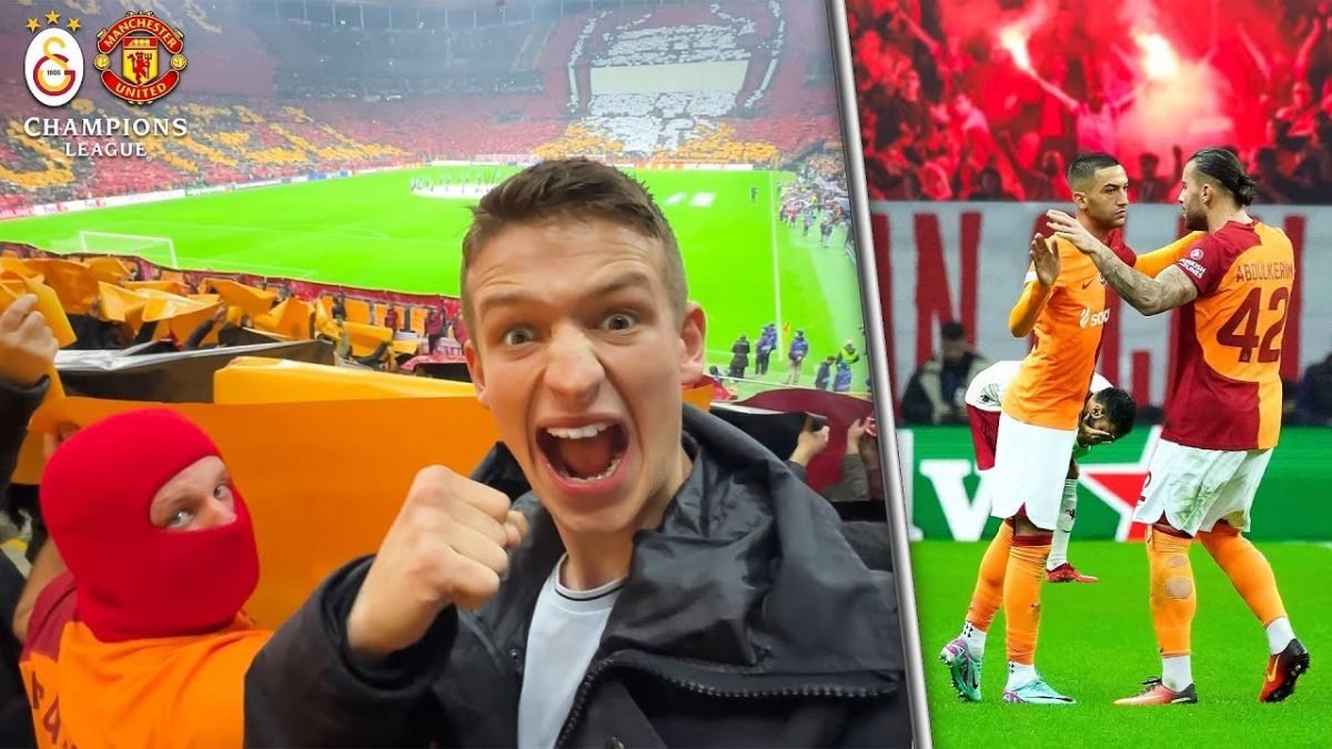 به جهنم خوش آمدید، جو ديوانه کننده در بازی گالاتاسرای مقابل منچستریونایتد