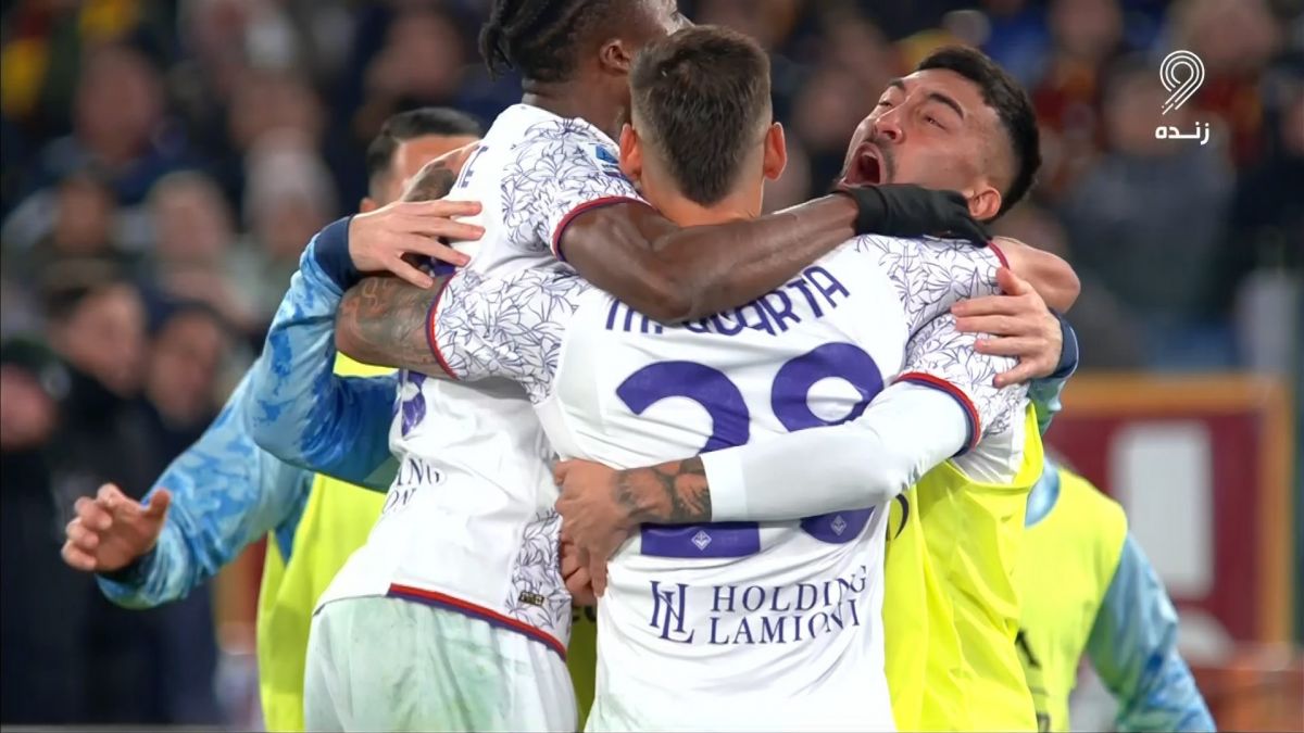 گل اول فیورنتینا به رم (مارتینز کوارتا)