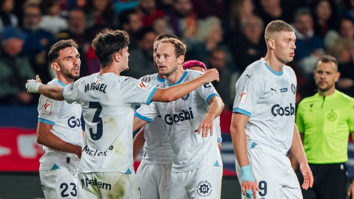 چهارتایی شدن بارسلونا در خانه مقابل تیم شگفتیساز لالیگا