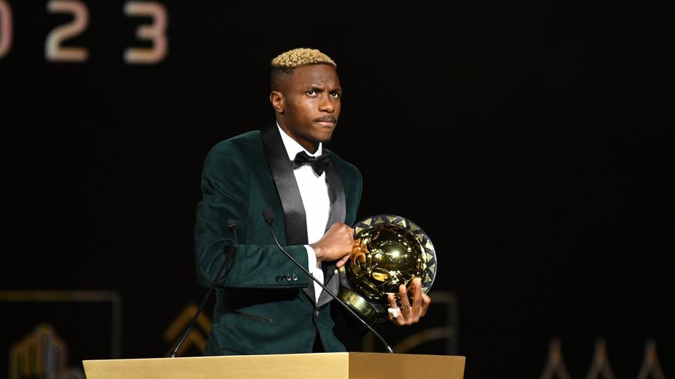 ویکتور اوسیمن به عنوان بهترین بازیکن سال ۲۰۲۳ قاره آفریقا انتخاب شد.