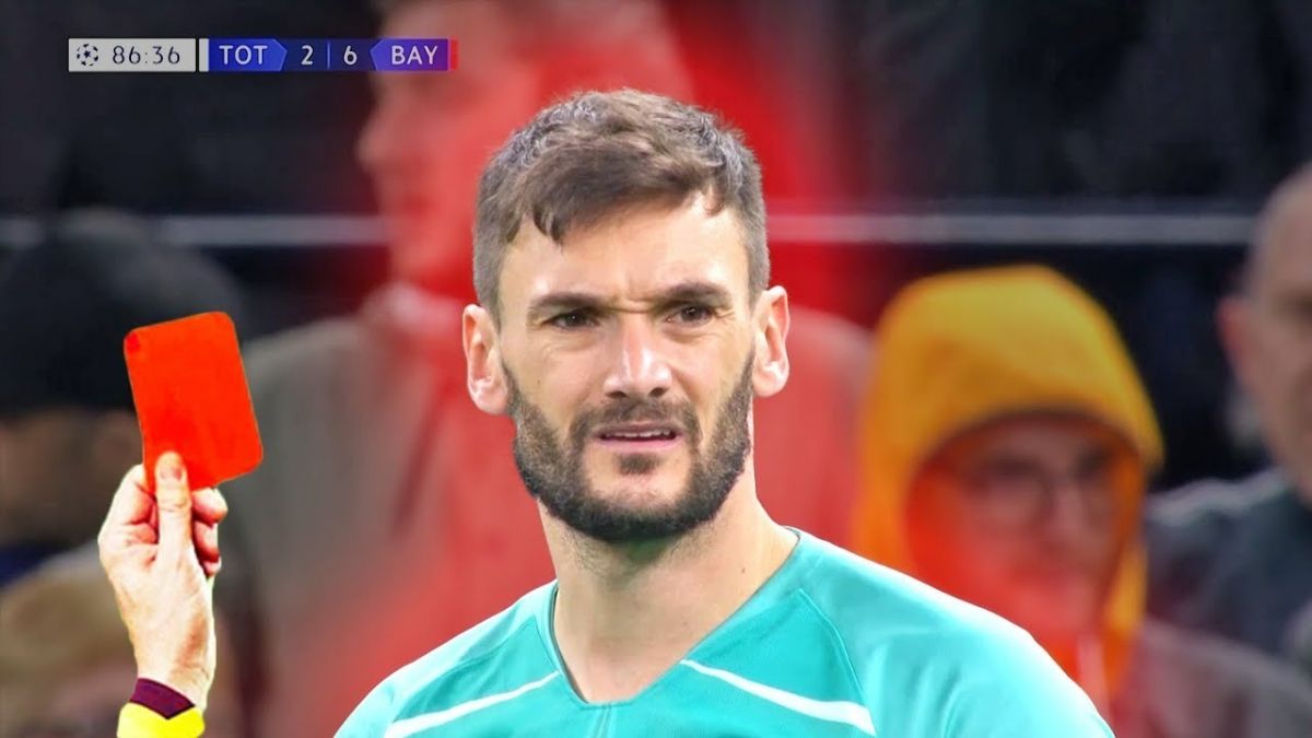 دروازه بانانی که از داور بازی کارت قرمز دریافت کردند