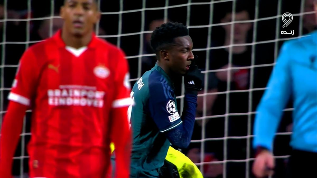 گل اول آرسنال به آیندهوون (انکتیا)