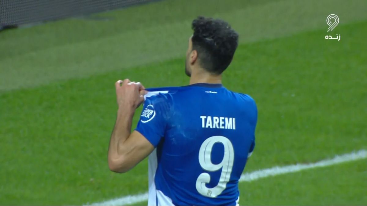 گل سوم پورتو به شاختار (مهدی طارمی)