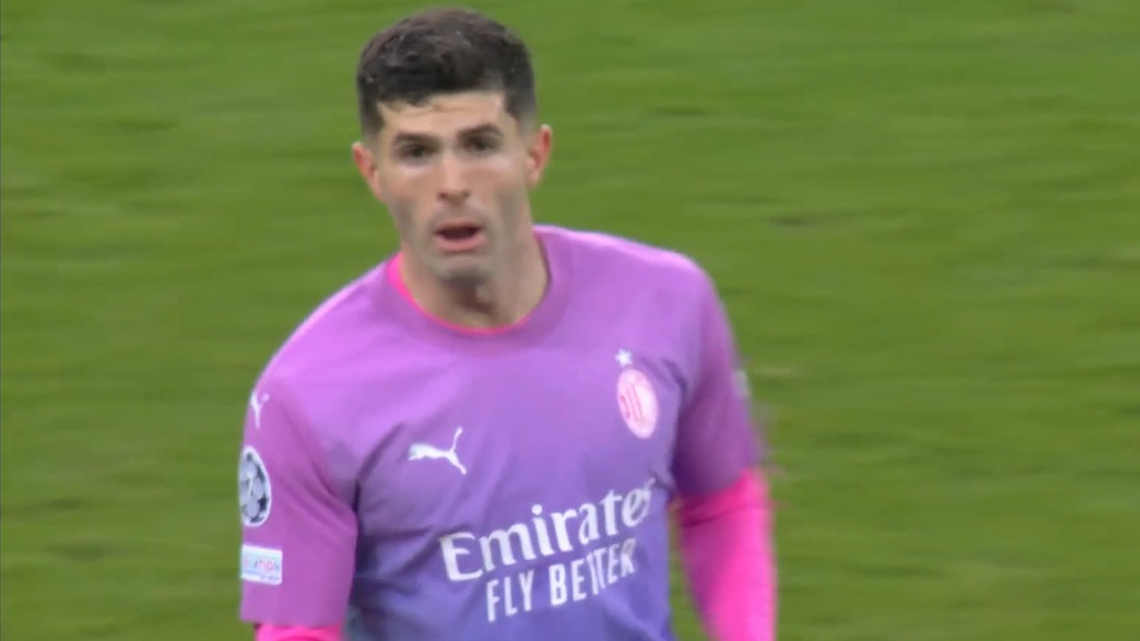 گل اول میلان به نیوکاسل (پولیسیچ)