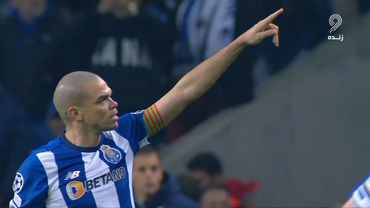 گل چهارم پورتو به شاختار (پپه)