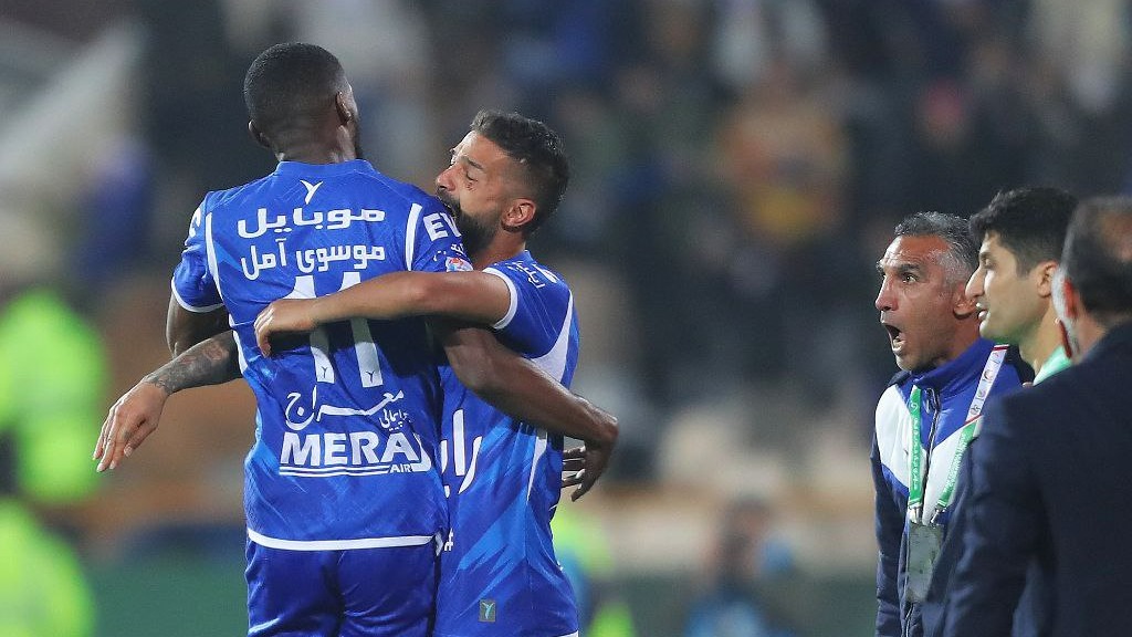 گل اول استقلال به پرسپولیس (یامگا)