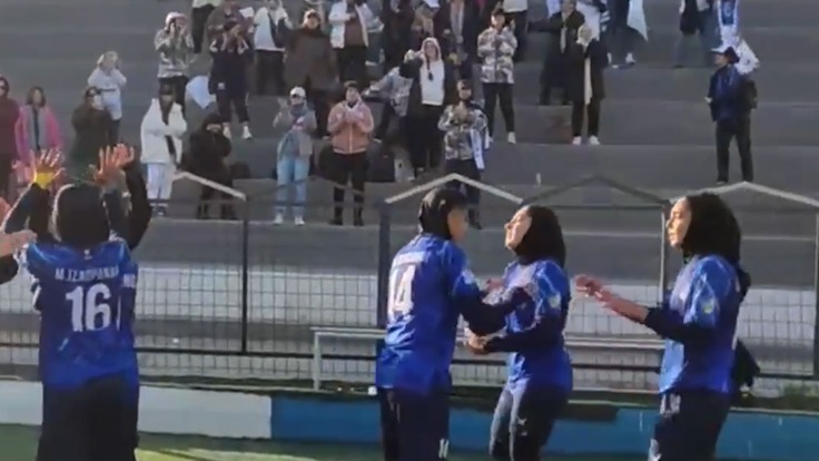 اختصاصی/ تک گل ملوان بندر انزلى به پيكان توسط افسانه چترنور از روى نقطه پنالتى