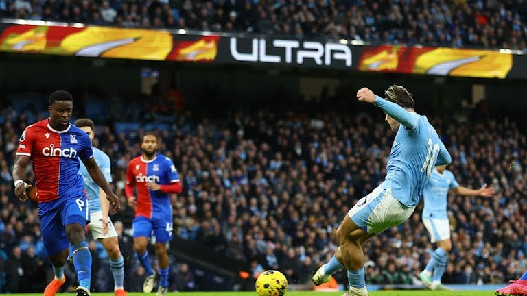 گل اول منچسترسیتی به کریستال پالاس (گریلیش)