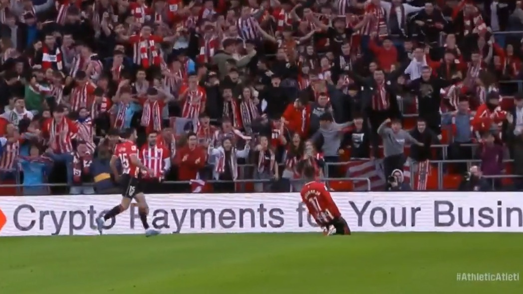 گل دوم اتلتیک بیلبائو به اتلتیکو مادرید (سوپرگل ویلیامز)