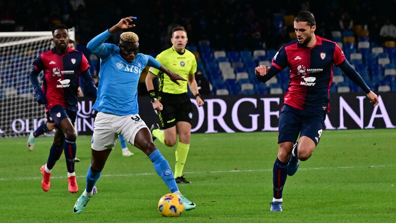 خلاصه بازی ناپولی 2-1 کالیاری