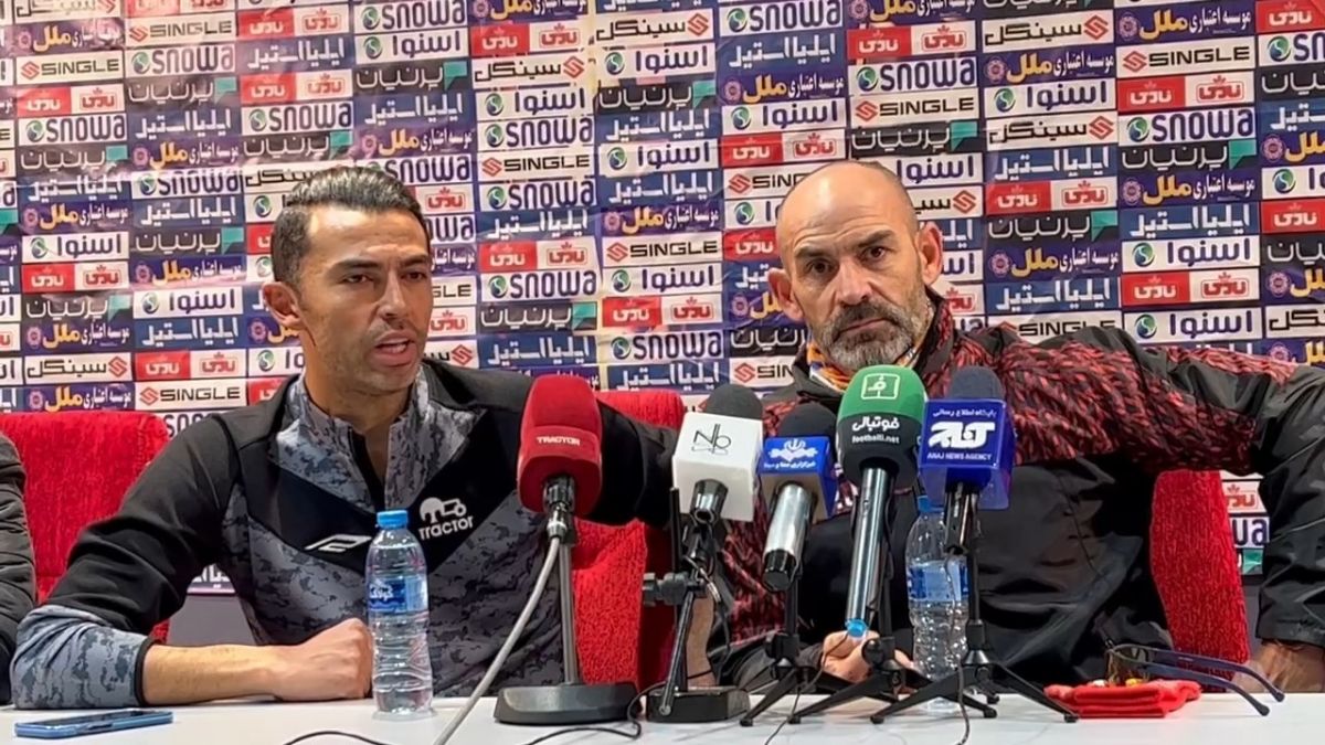 اختصاصی/ صحبتهای پاکو خمز در نشست خبری قبل از بازی تراکتور و پیکان