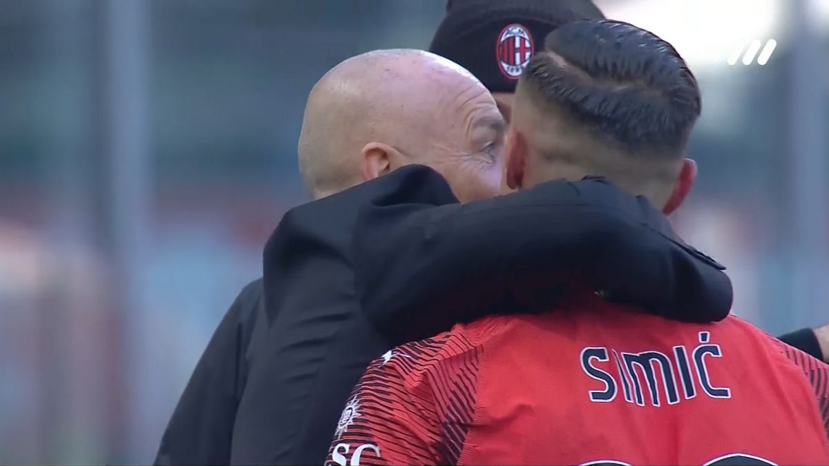 گل دوم میلان به مونزا (سیمیچ)