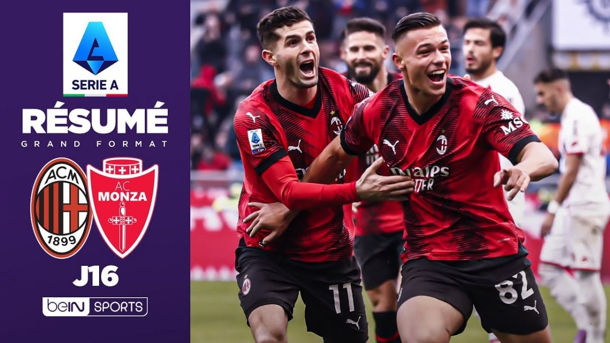 خلاصه بازی میلان 3-0 مونزا