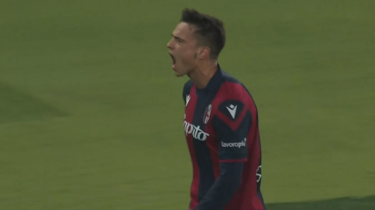 گل اول بولونیا به رم (مورو)