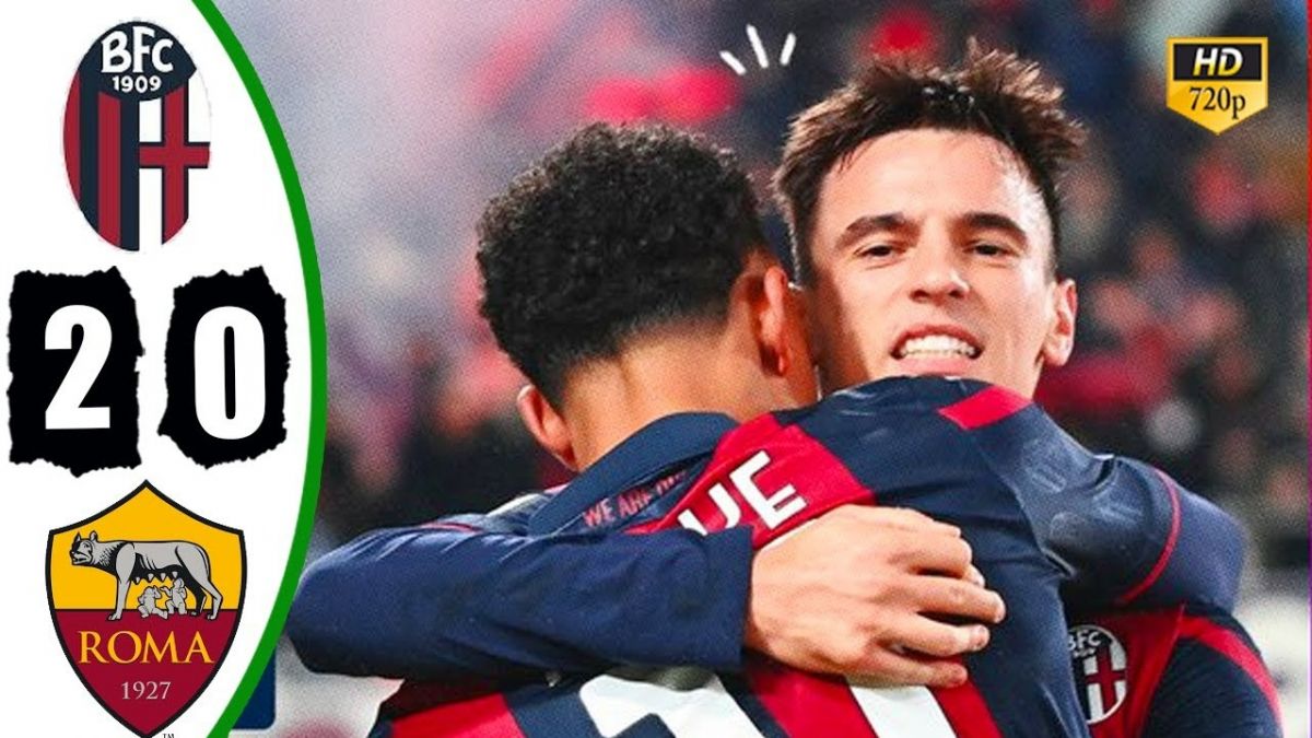خلاصه بازی بولونیا 2-0 رم