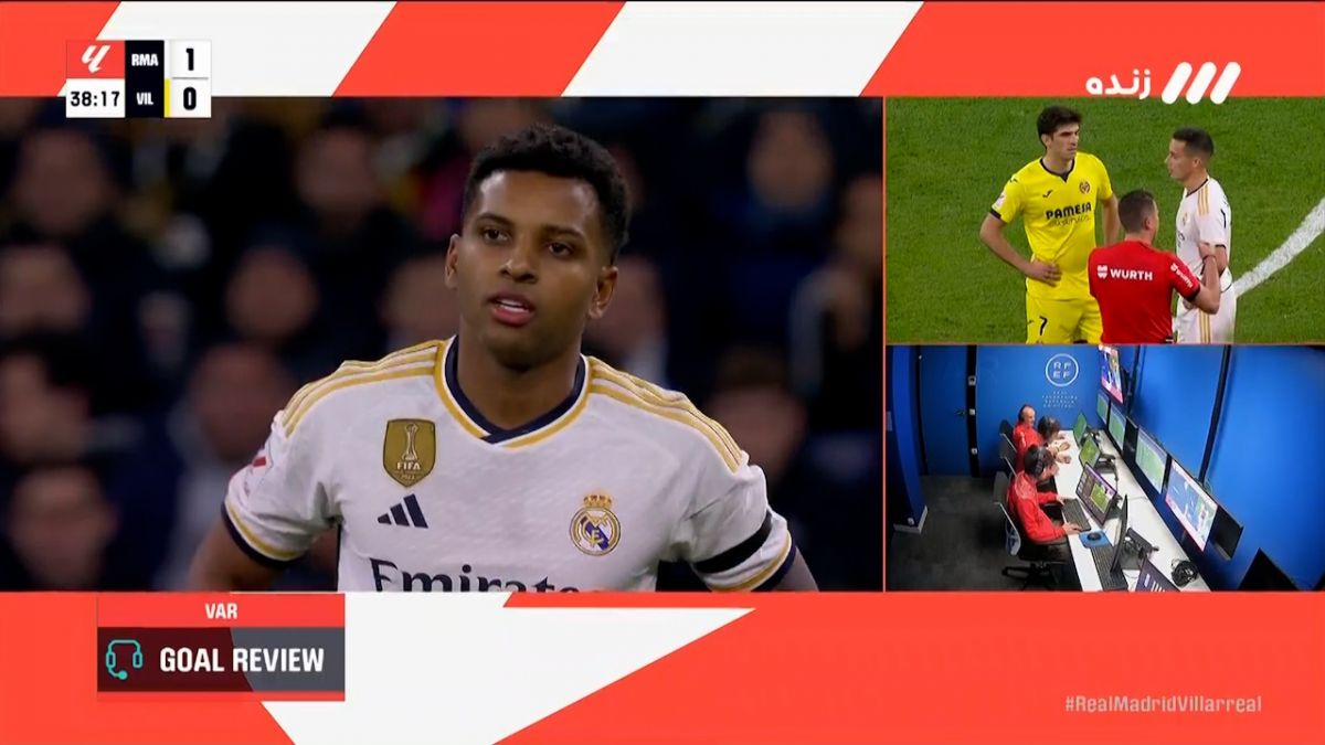 گل دوم رئال مادرید به ویارئال (رودریگو)