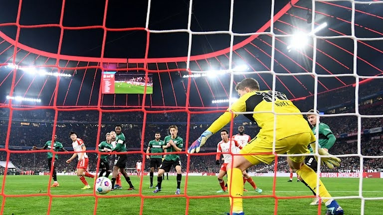 خلاصه بازی بایرن مونیخ 3-0 اشتوتگارت (دبل هری کین)