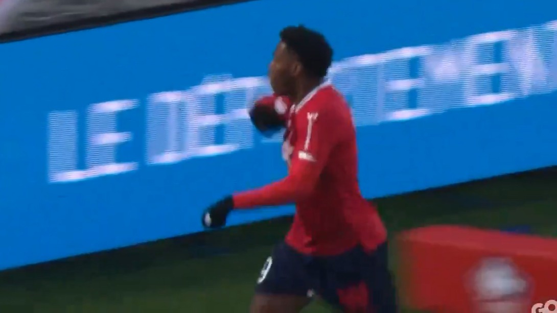 گل اول لیل به پاری سن ژرمن (جاناتان دیوید در دقیقه 94)