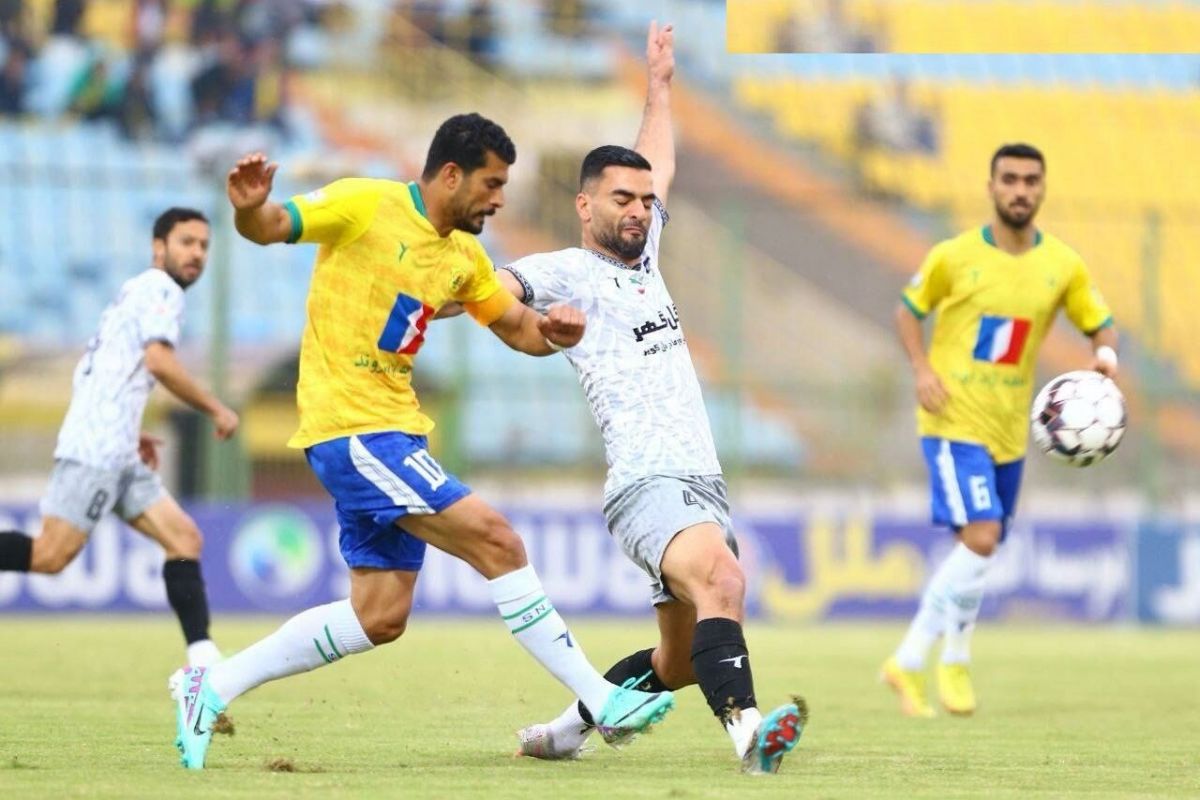 ۲ بازیکن تیم فوتبال صنعتنفت دیدار برابر شمسآذر را از دست دادند