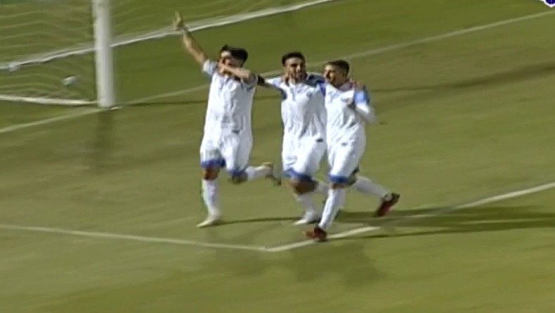 گل چهارم ملوان به مس رفسنجان (پوریا پورعلی)