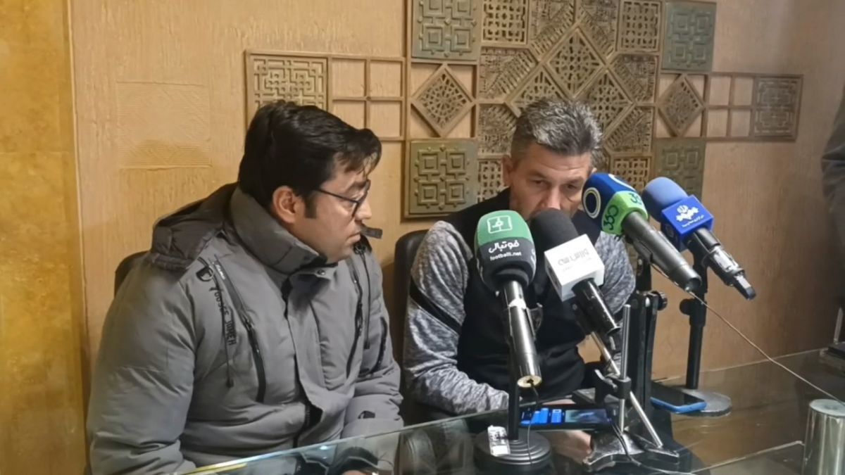 اختصاصی/ نشست خبری قبل از دیدار گل گهر سیرجان - آلومینیوم اراک