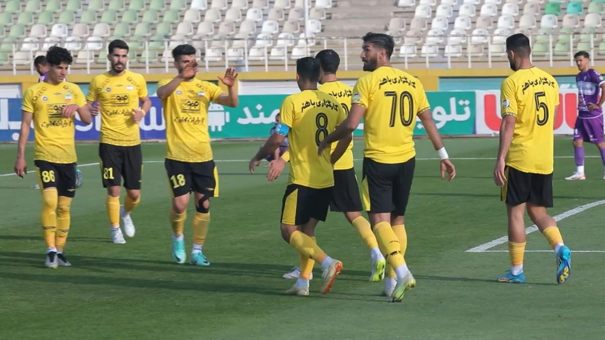 گلهای بازی هوادار 0-5 سپاهان از زاویه دوربین فوتبالی