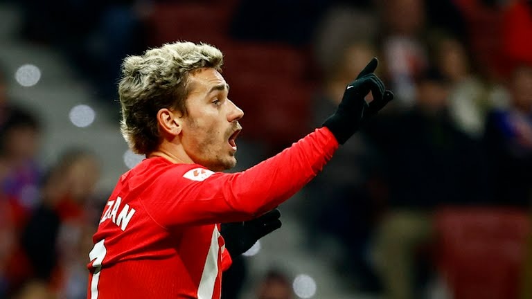 گل سوم اتلتیکو مادرید به ختافه (دبل گریزمان)