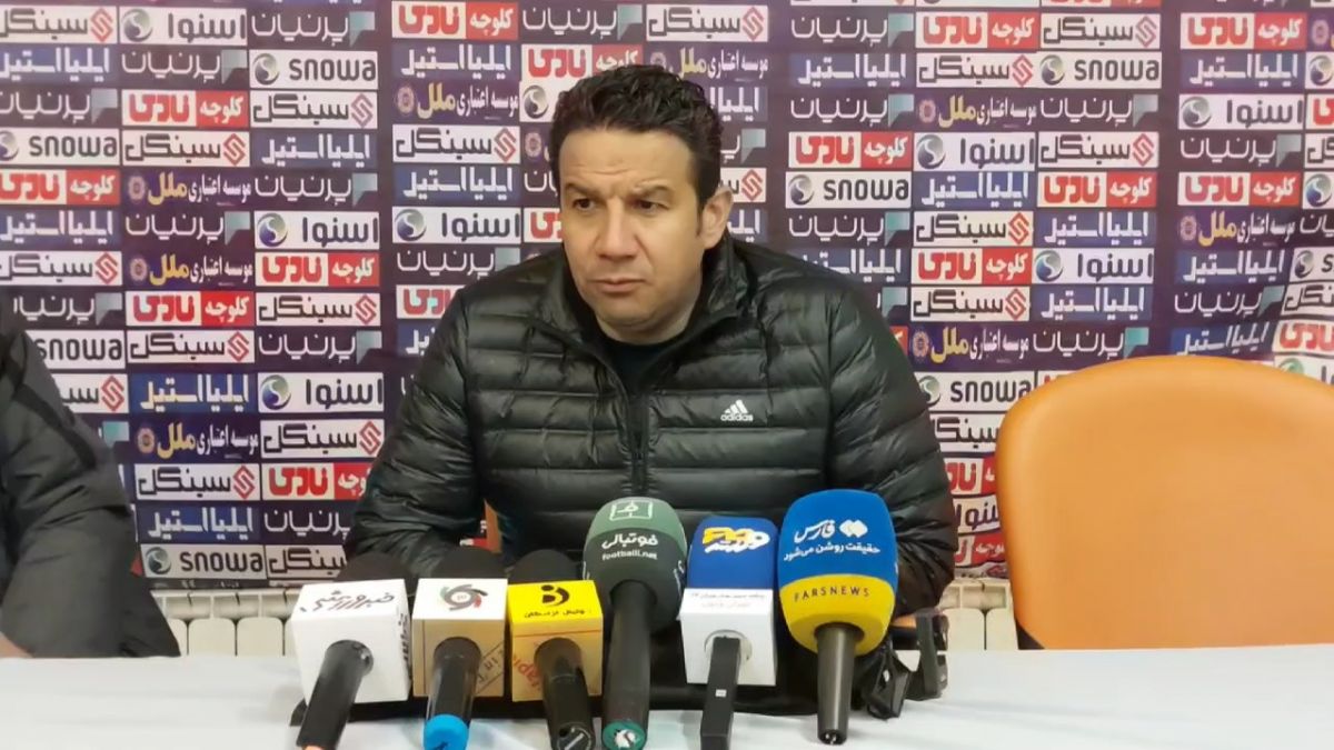 اختصاصی/ کنفرانس خبری مربیان پس از برتری سایپا مقابل داماش