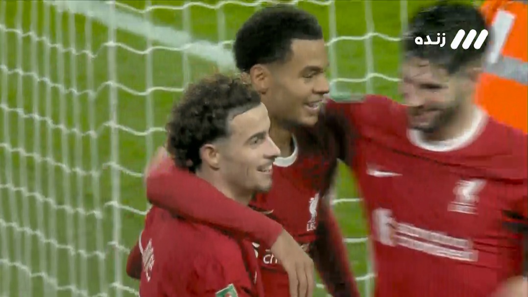 گل دوم لیورپول به وستهام (جونز)