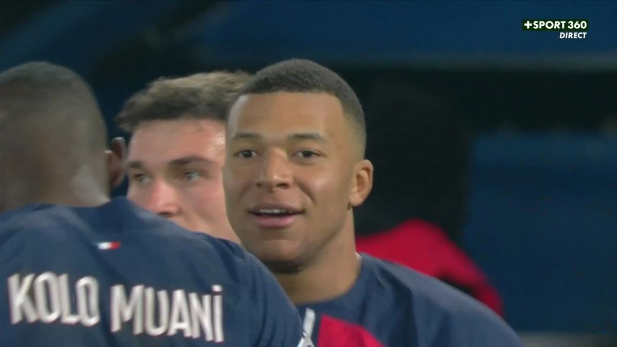 گل دوم پاری سن ژرمن به متز (سوپرگل امباپه)